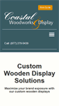 Mobile Screenshot of coastalwoodworks.com